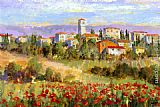 Michael Paintings - Tuscan Spring I by Michael Longo